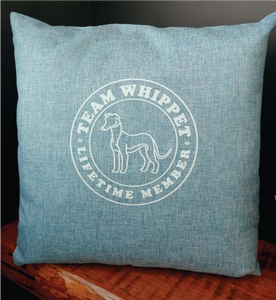 TEAM WHIPPET- PILLOW CASE (INSERT NOT INCLUDED)