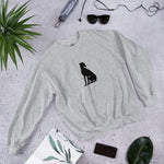 Greyhound/ Galgo/ Whippet Silhouette - SWEATER
