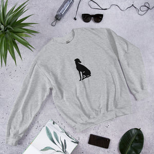 Greyhound/ Galgo/ Whippet Silhouette - SWEATER