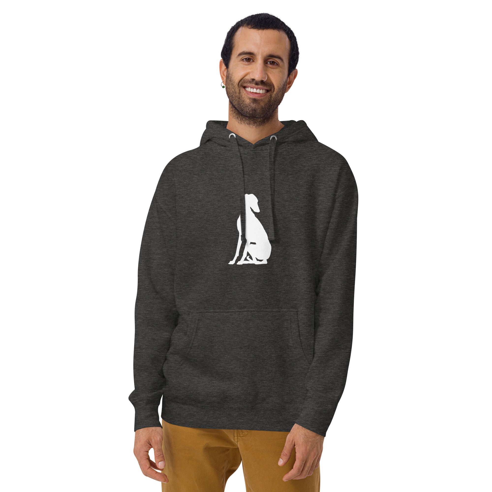 GREYHOUND/ GALGO/ WHIPPET SILHOUETTE - HOODIE