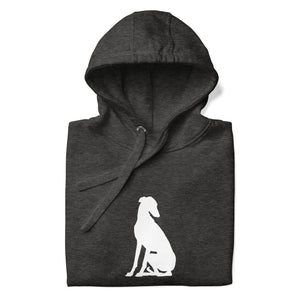 GREYHOUND/ GALGO/ WHIPPET SILHOUETTE - HOODIE