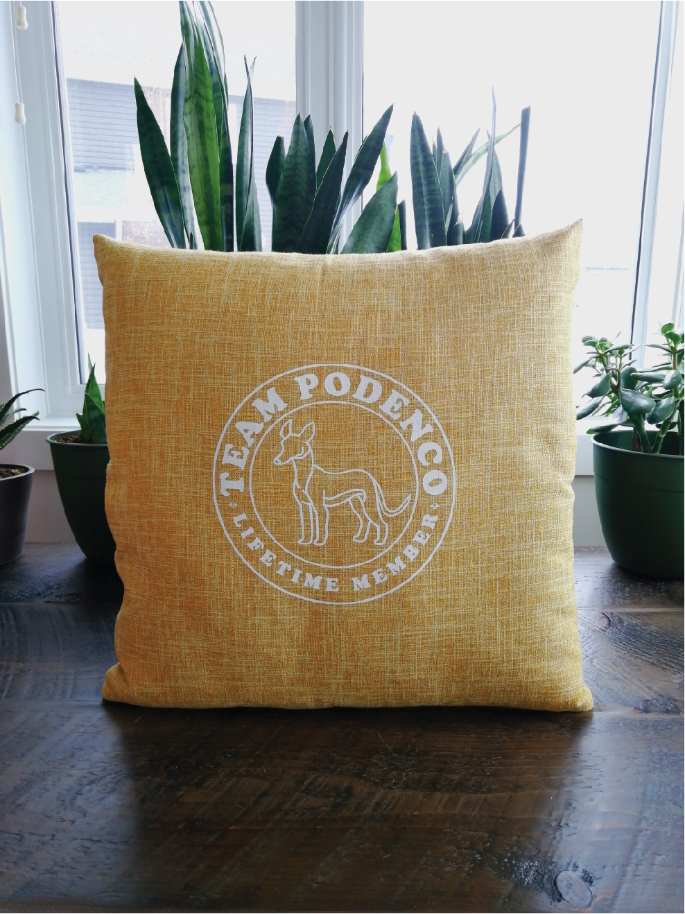 TEAM PODENCO - PILLOW CASE (INSERT NOT INCLUDED)